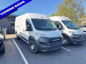 Bright White Clearcoat 2023 RAM ProMaster Van Front-Wheel Drive 9-Speed Automatic