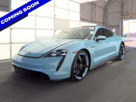 Frozen Blue Metallic 2021 Porsche Taycan Sedan All-Wheel Drive Automatic