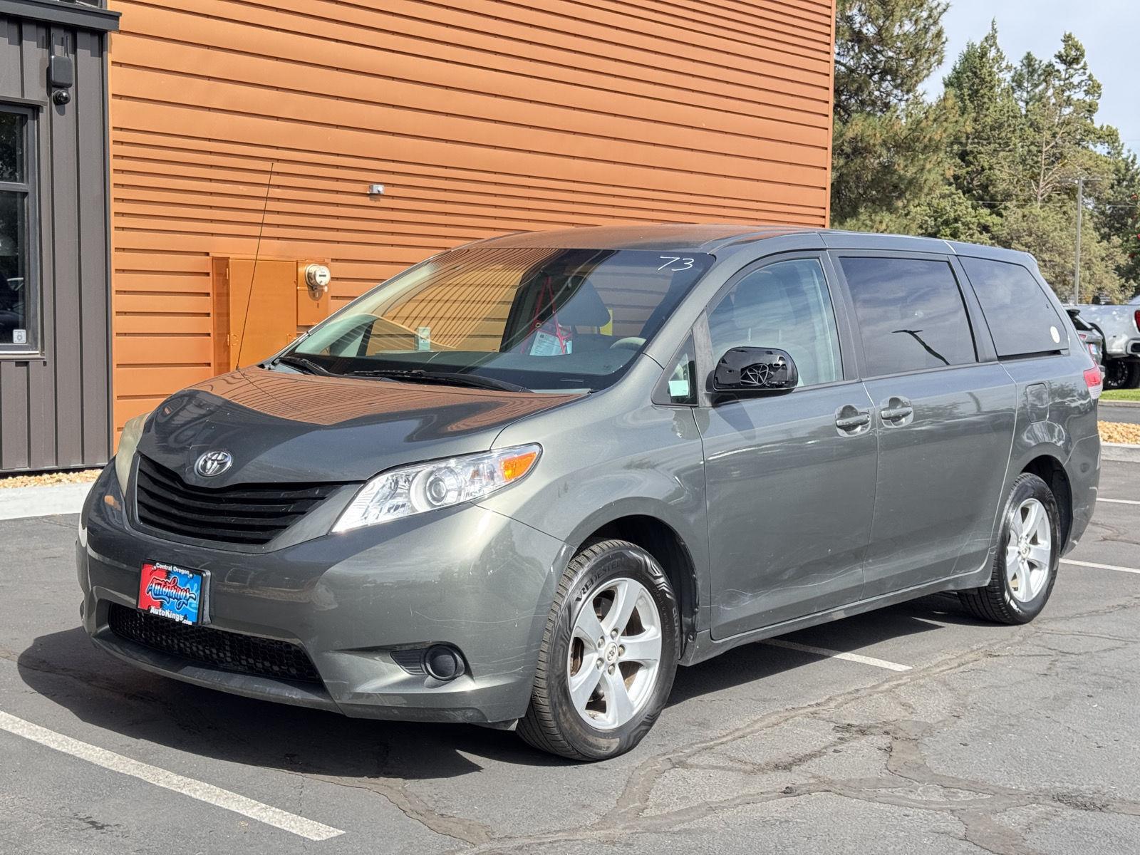 Cypress Pearl 2012 Toyota Sienna Minivan Front-Wheel Drive 6-Speed Automatic
