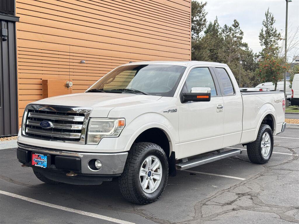 White Platinum Metallic Tri-Coat 2013 Ford F-150 Pickup Truck Four-Wheel Drive 6-Speed Automatic