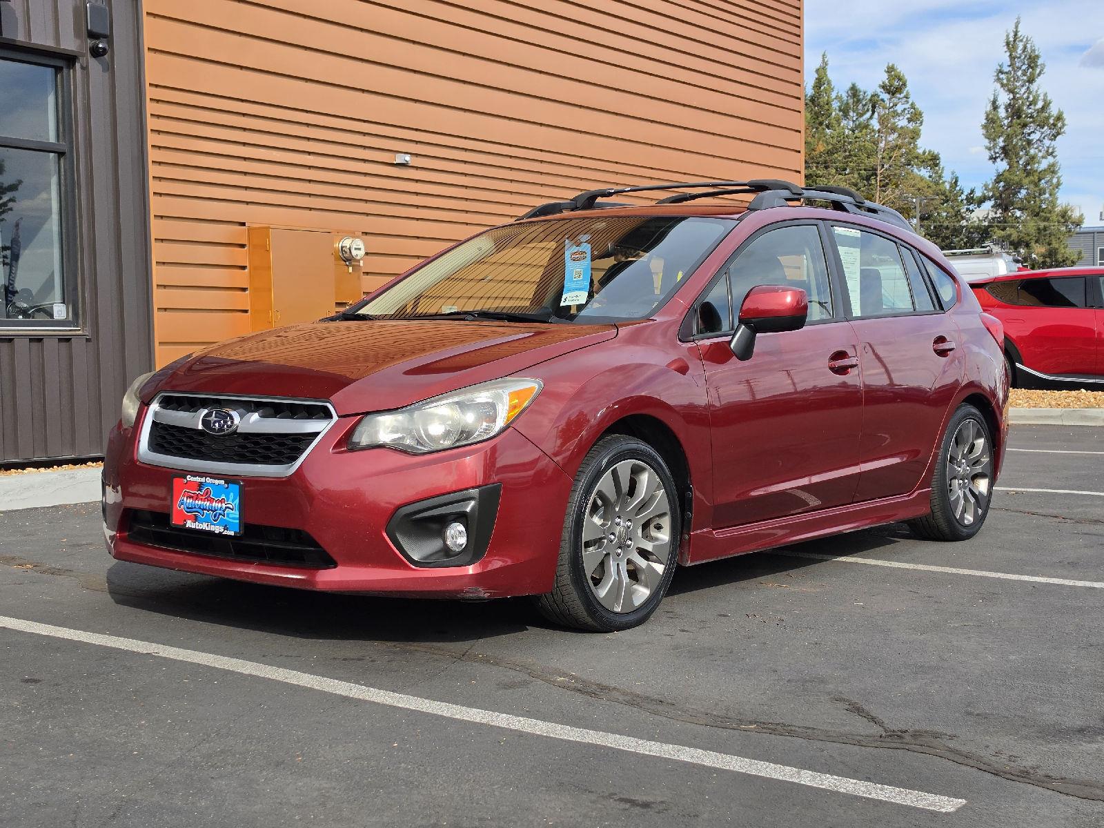 Venetian Red Pearl 2014 Subaru Impreza Hatchback All-Wheel Drive Continuously Variable Transmission