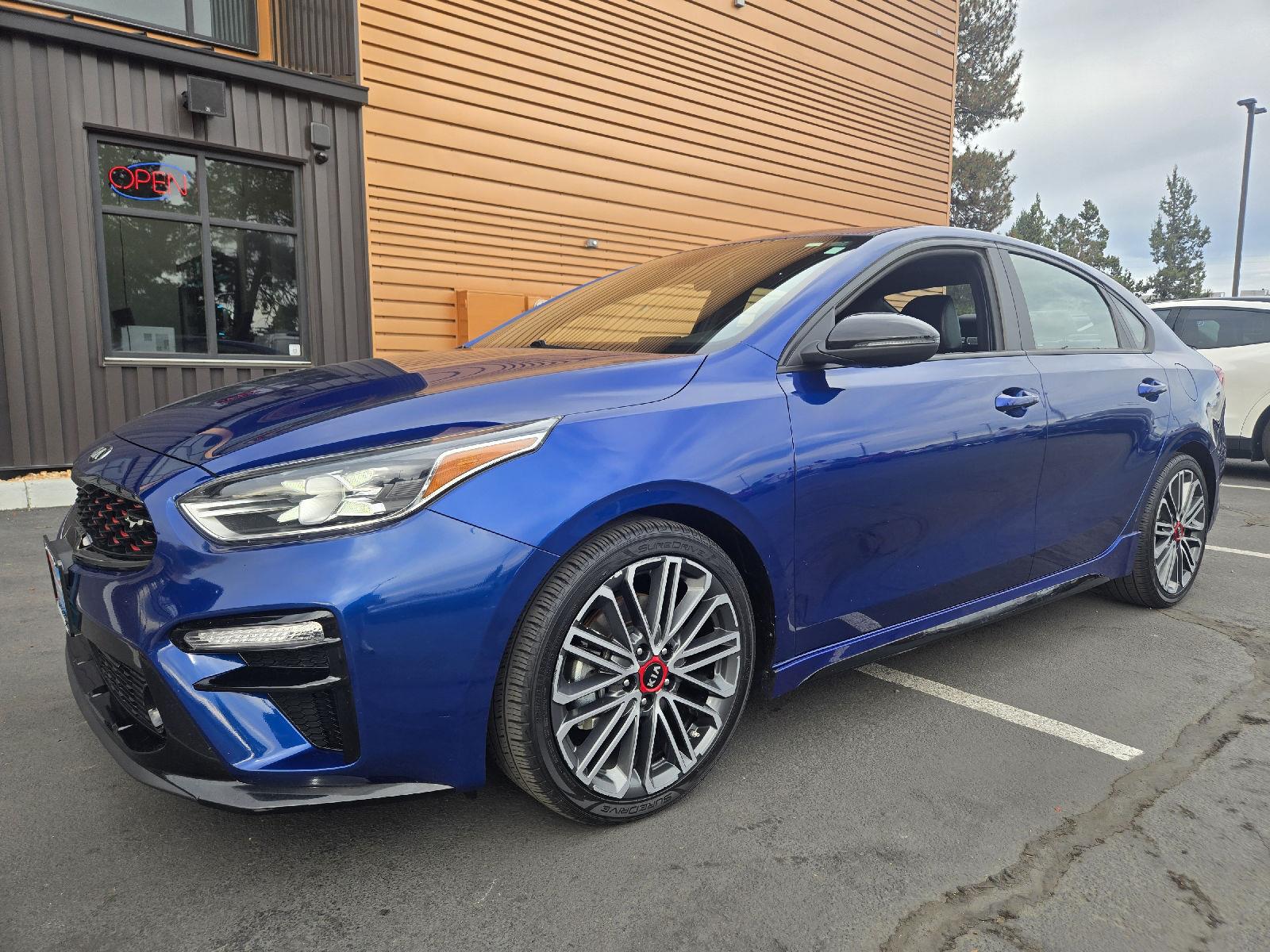 Deep Sea Blue 2021 Kia Forte Sedan Front-Wheel Drive Automatic