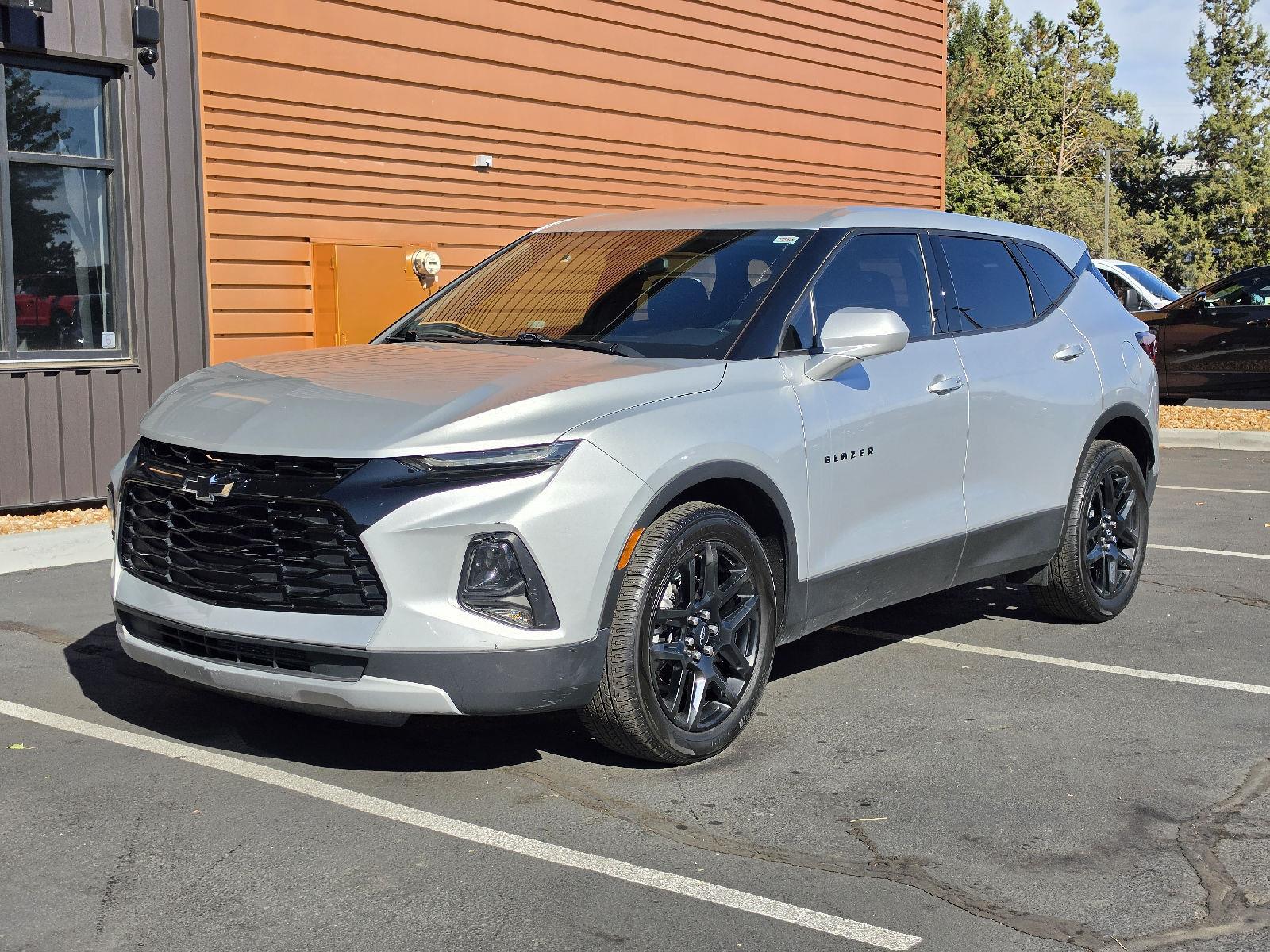 Silver Ice Metallic 2021 Chevrolet Blazer SUV / Crossover All-Wheel Drive 9-Speed Automatic