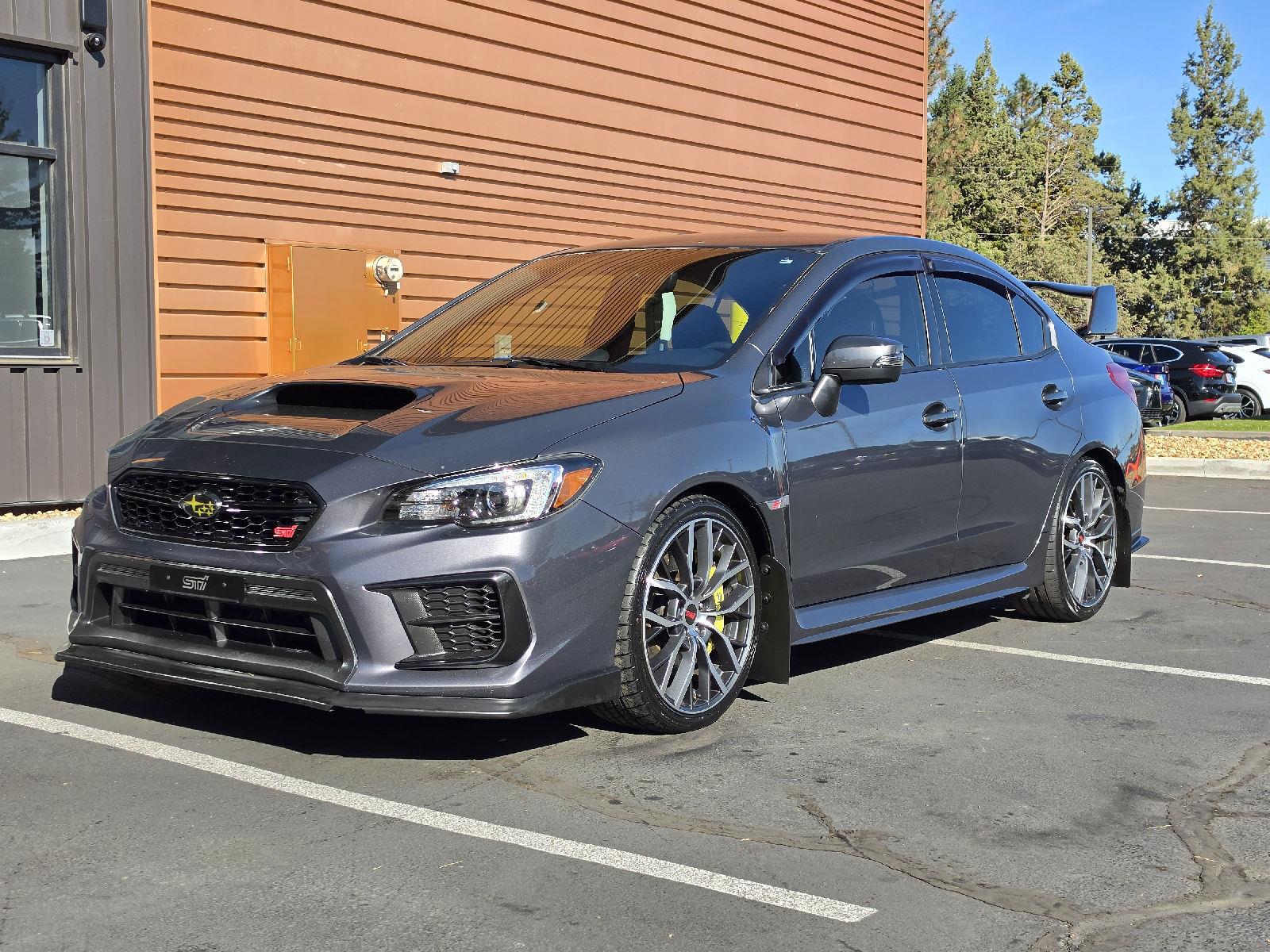 Magnetite Gray Metallic 2020 Subaru WRX STI Sedan All-Wheel Drive Manual