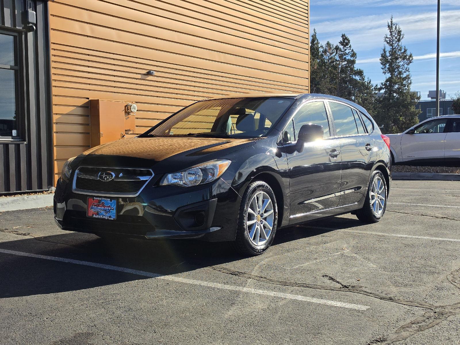 Crystal Black Silica 2013 Subaru Impreza Hatchback All-Wheel Drive Continuously Variable Transmission