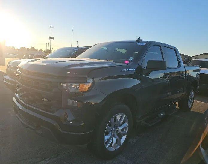 Black 2024 Chevrolet Silverado 1500 Pickup Truck Four-Wheel Drive 8-Speed Automatic