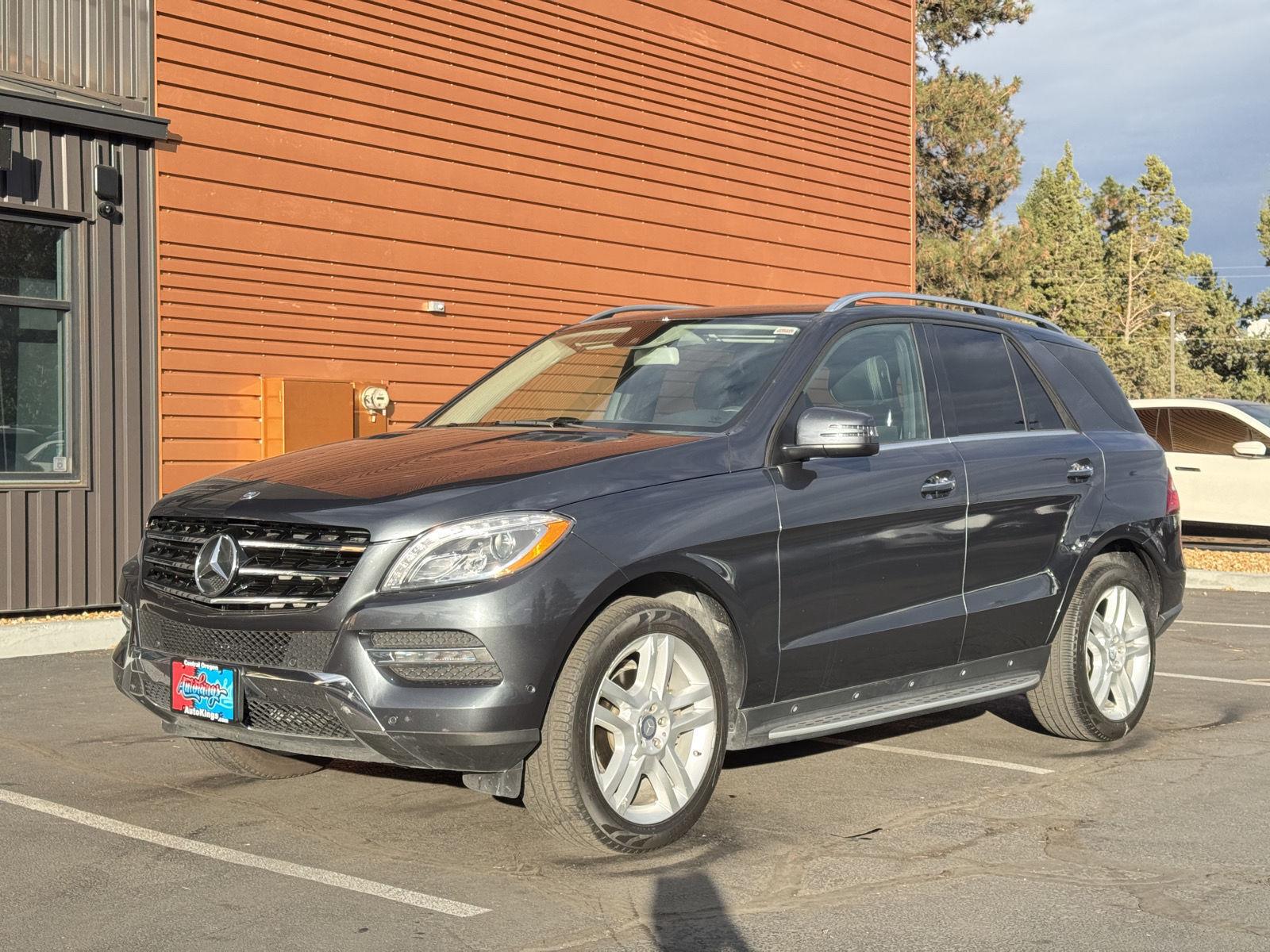 Black 2014 Mercedes-Benz M-Class SUV / Crossover All-Wheel Drive Automatic