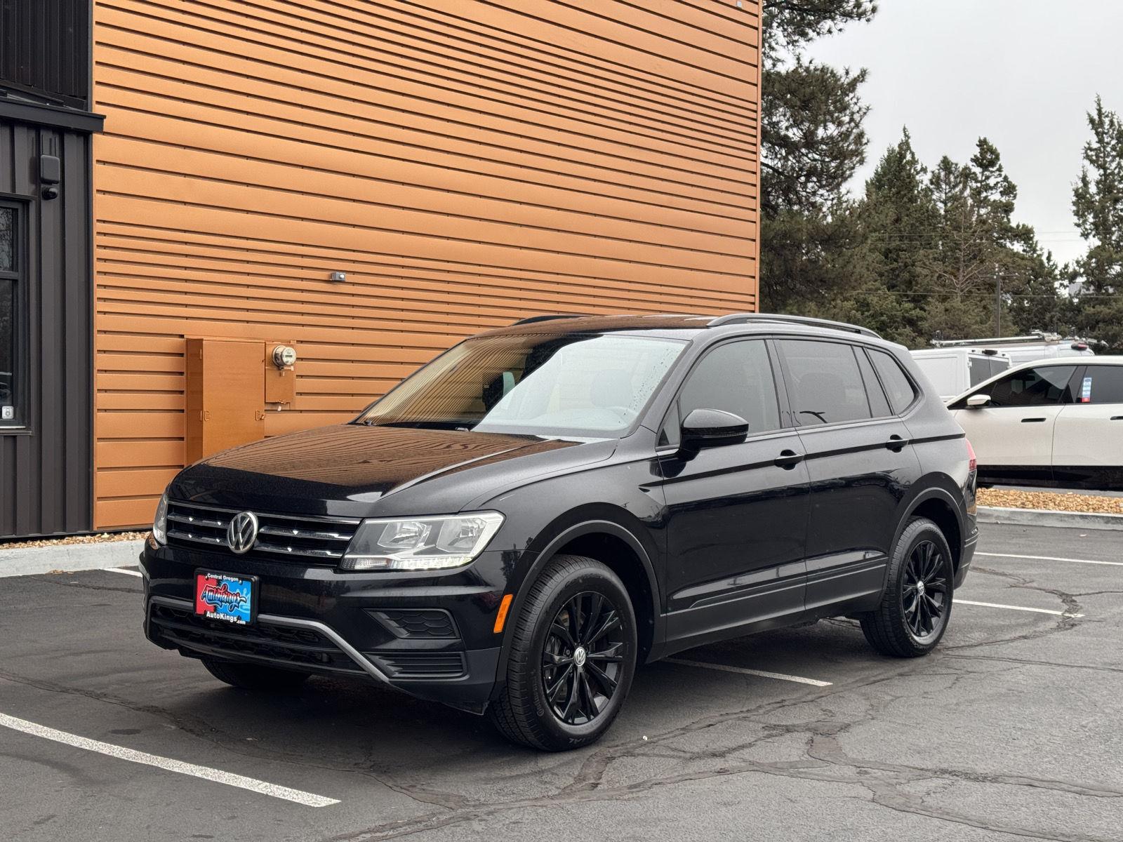 Deep Black Pearl 2019 Volkswagen Tiguan SUV / Crossover All-Wheel Drive Automatic