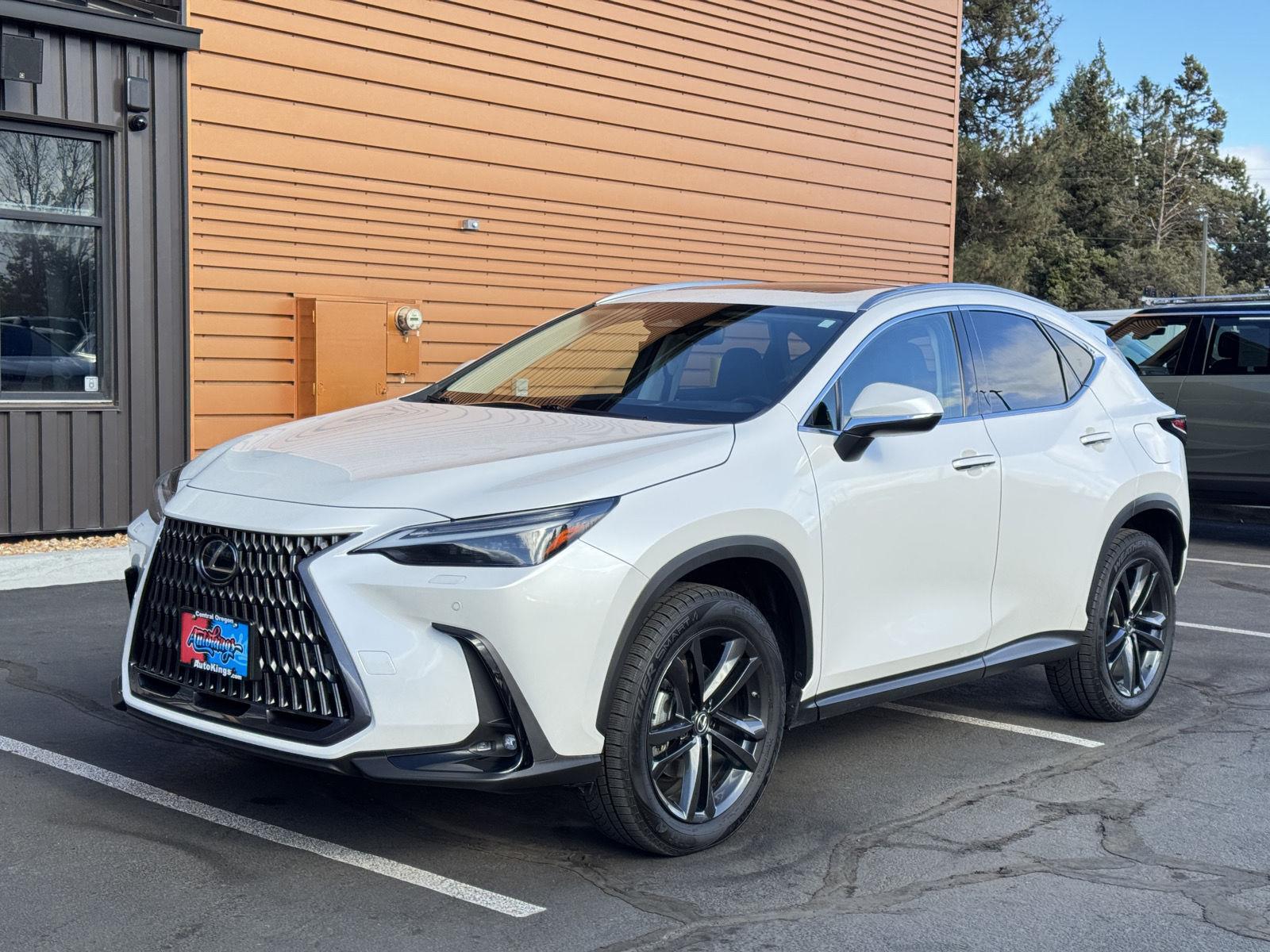 Eminent White Pearl 2023 Lexus NX Hybrid SUV / Crossover  Continuously Variable Transmission