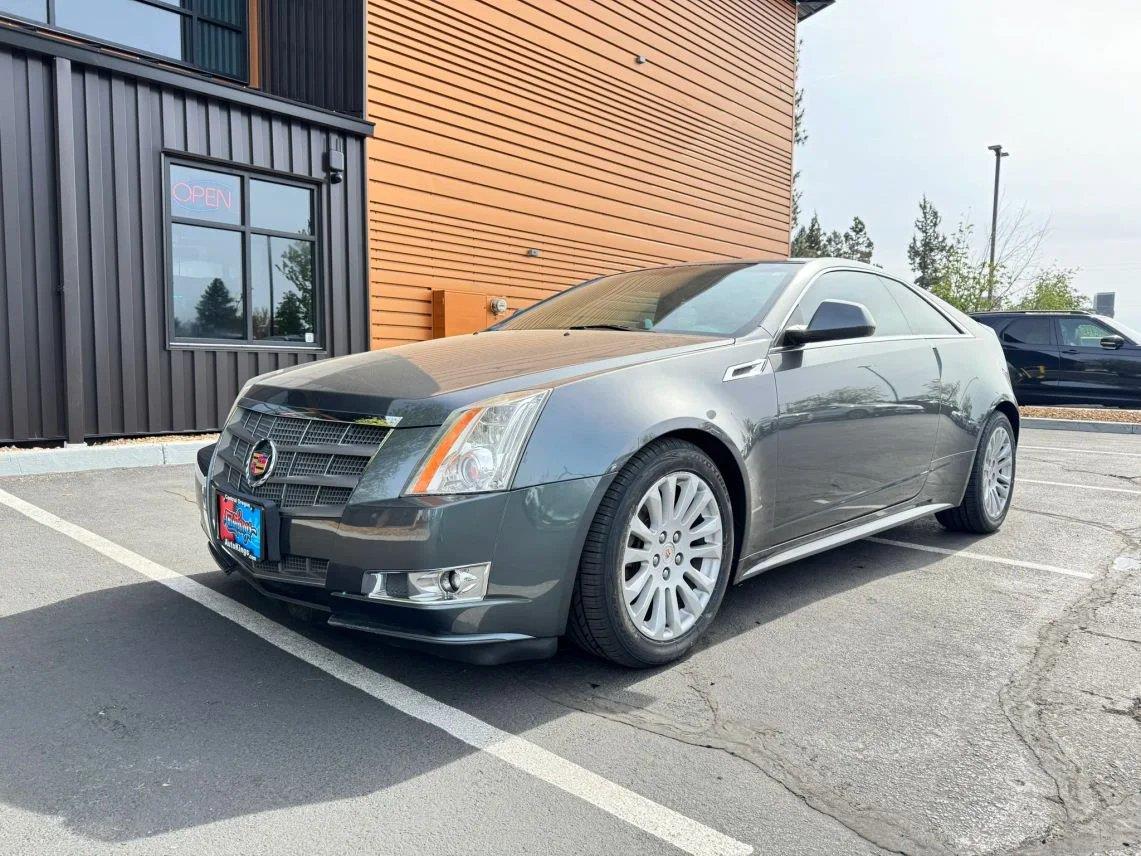 THUNDER GRAY 2011 Cadillac CTS Coupe Coupe All-Wheel Drive 6-Speed Automatic