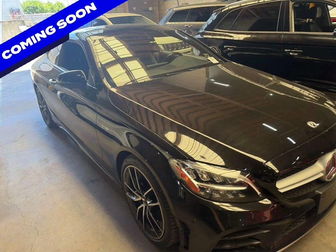 Black 2019 Mercedes-Benz C-Class Coupe All-Wheel Drive Automatic