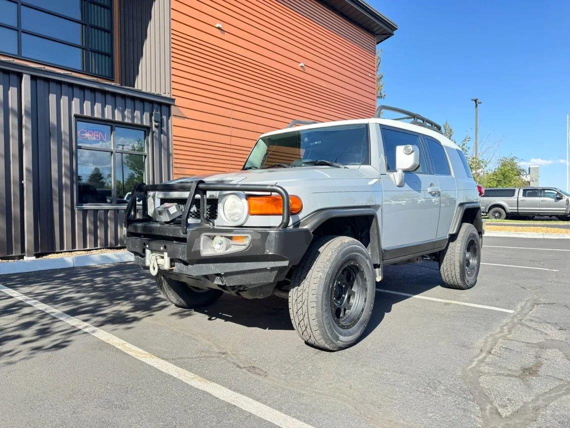 Cement Gray 2014 Toyota FJ Cruiser SUV / Crossover Four-Wheel Drive 5-Speed Automatic