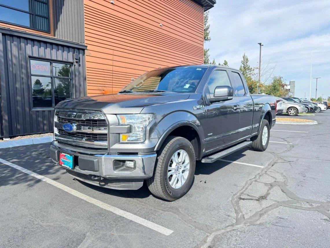 Gray (Magnetic Metallic) 2016 Ford F-150 Pickup Truck Four-Wheel Drive 6-Speed Automatic