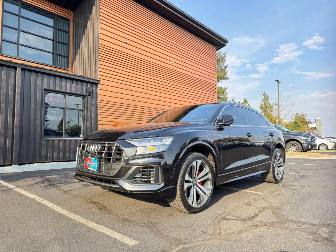 Orca Black Metallic 2019 Audi Q8 SUV / Crossover All-Wheel Drive Automatic