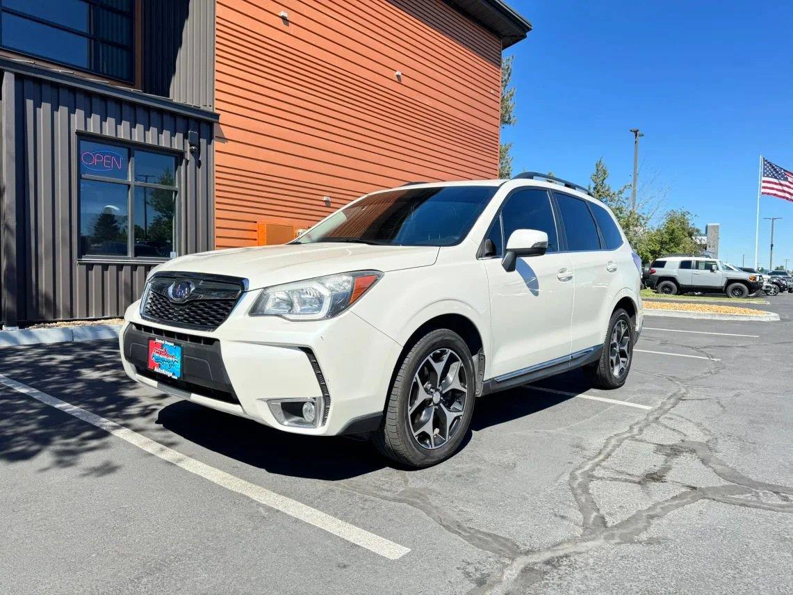 Satin White Pearl 2015 Subaru Forester SUV / Crossover All-Wheel Drive Continuously Variable Transmission
