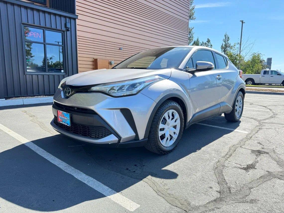 Silver Knockout Metallic 2020 Toyota C-HR SUV / Crossover Front-Wheel Drive Continuously Variable Transmission
