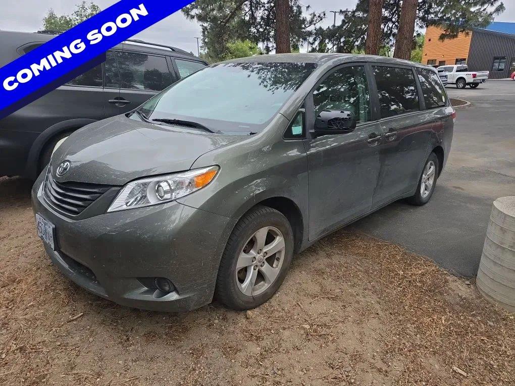 Cypress Pearl 2012 Toyota Sienna Minivan Front-Wheel Drive 6-Speed Automatic