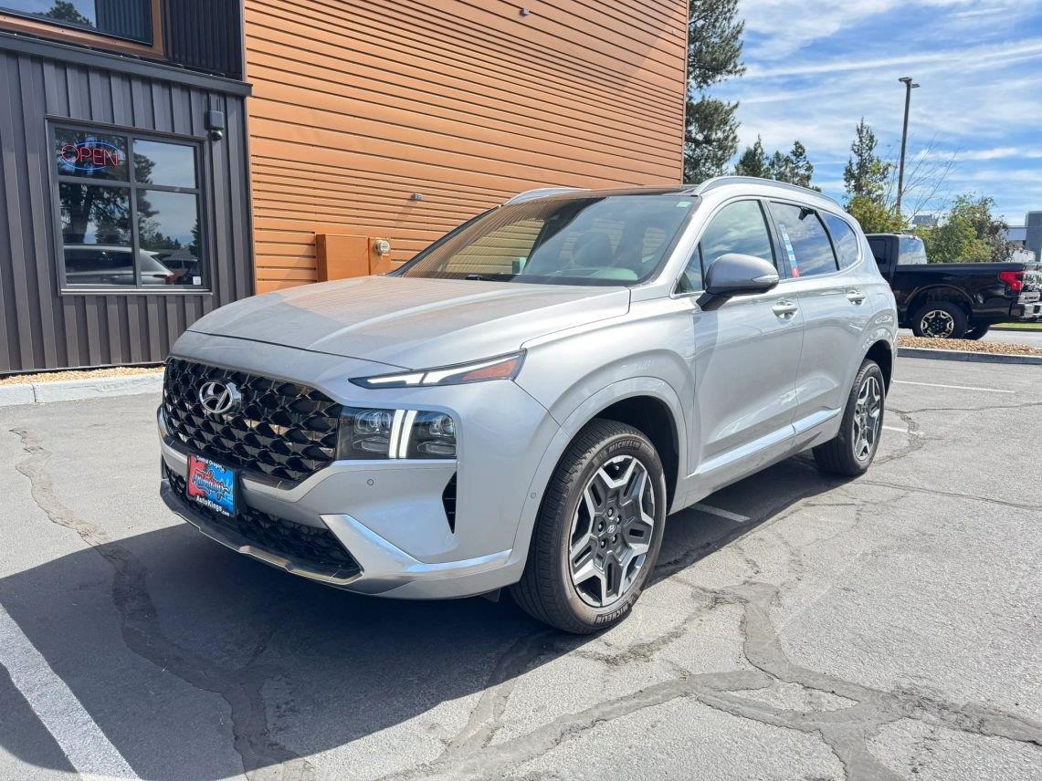 Shimmering Silver 2021 Hyundai Santa Fe SUV / Crossover Automatic