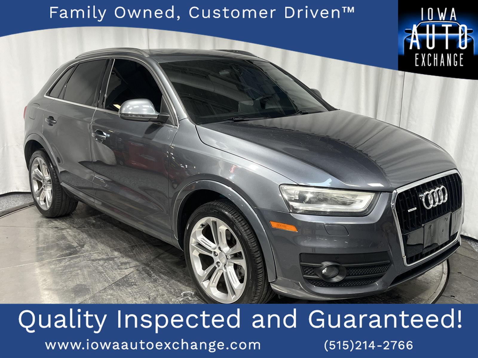 Monsoon Gray Metallic 2015 Audi Q3 2.0T quattro Prestige SUV / Crossover All-Wheel Drive Automatic