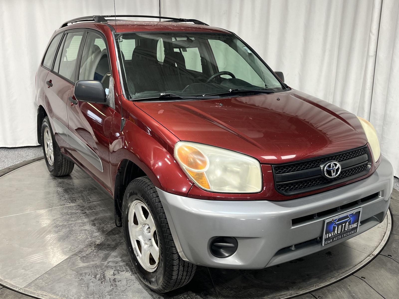 Salsa Red Pearl 2005 Toyota RAV4 Base 4WD SUV / Crossover All-Wheel Drive 4-Speed Automatic