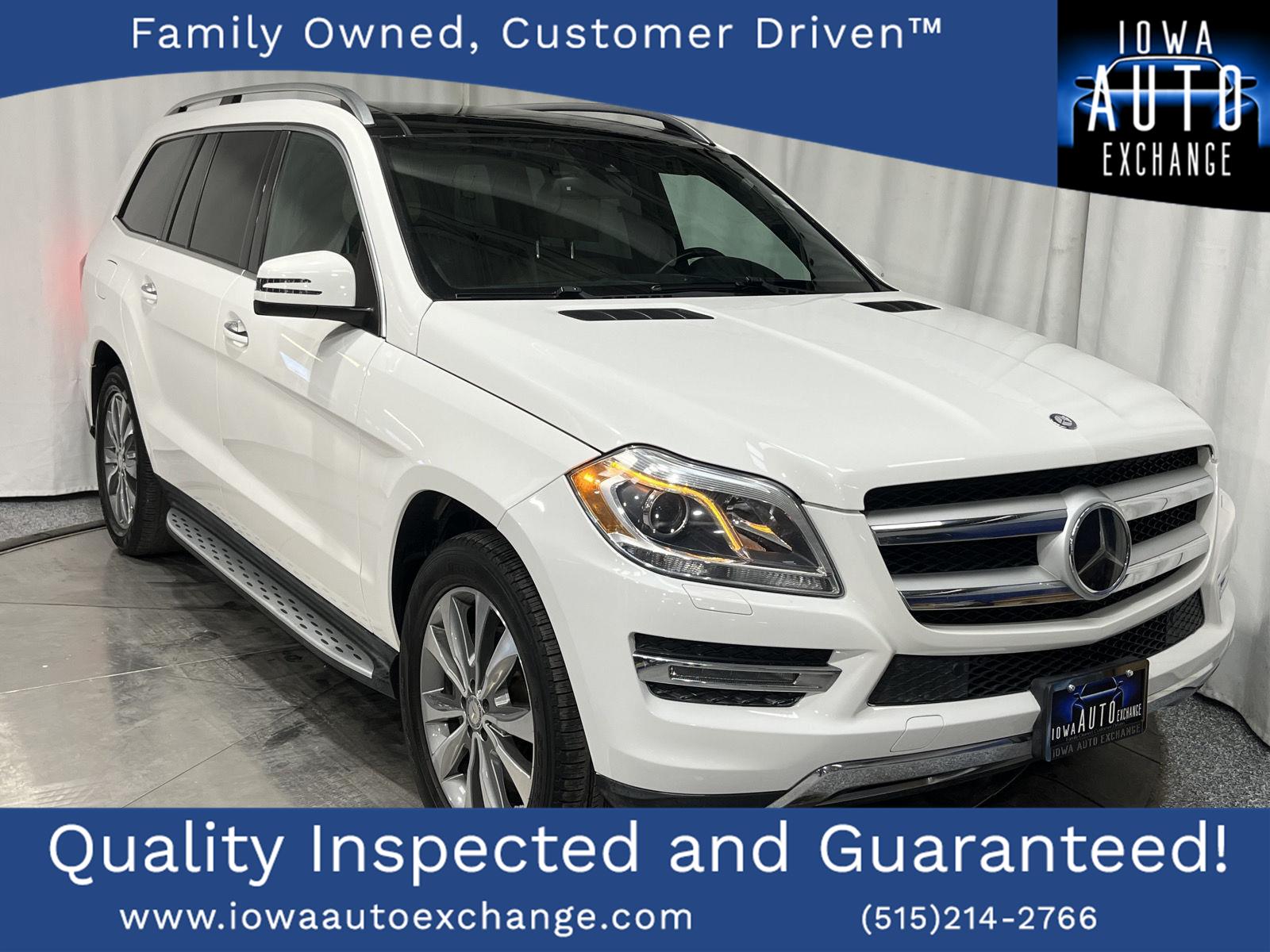 Polar White 2016 Mercedes-Benz GL-Class GL 450 SUV / Crossover All-Wheel Drive Automatic