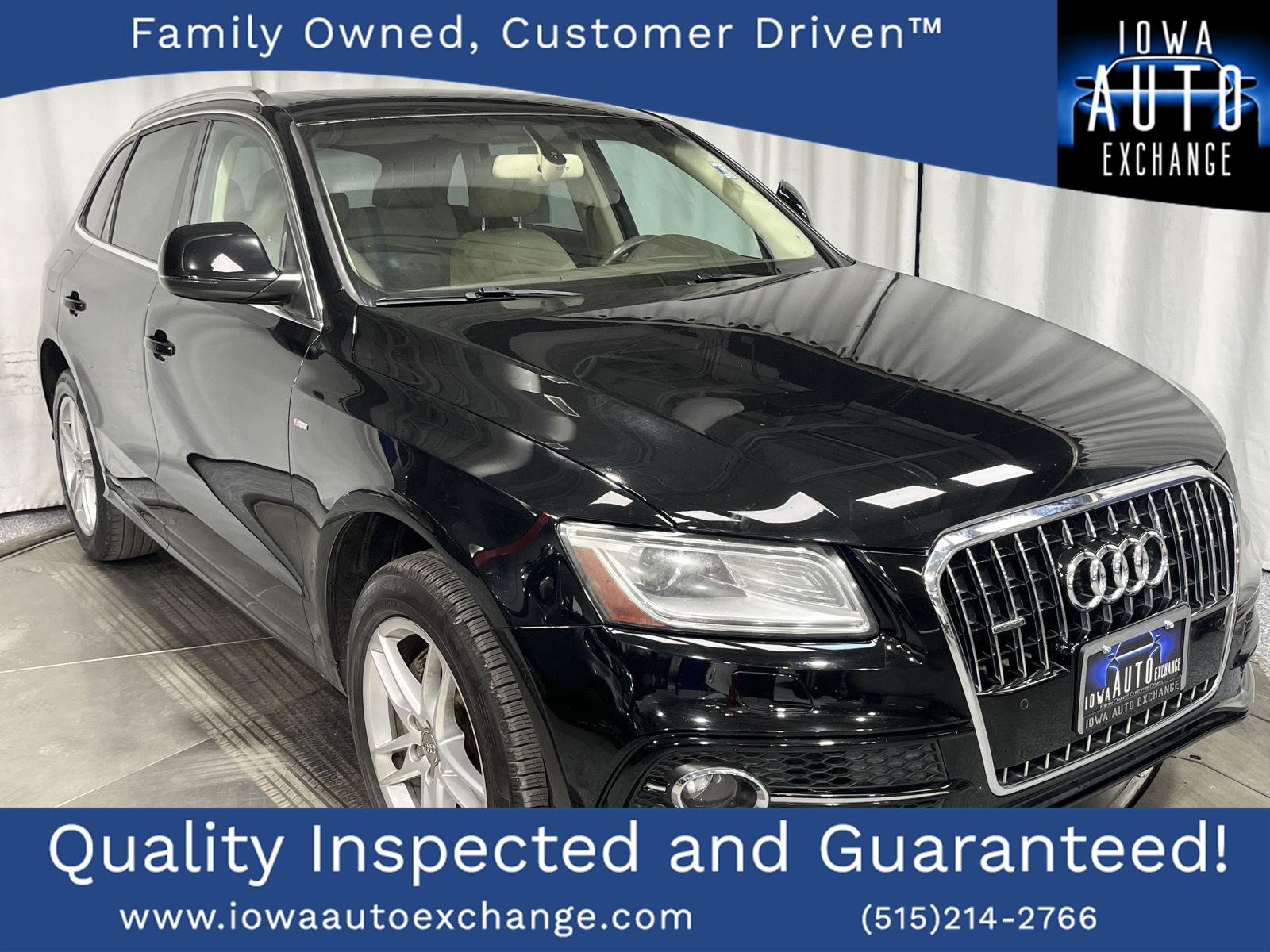 Brilliant Black 2014 Audi Q5 3.0T quattro Premium Plus SUV / Crossover All-Wheel Drive Automatic