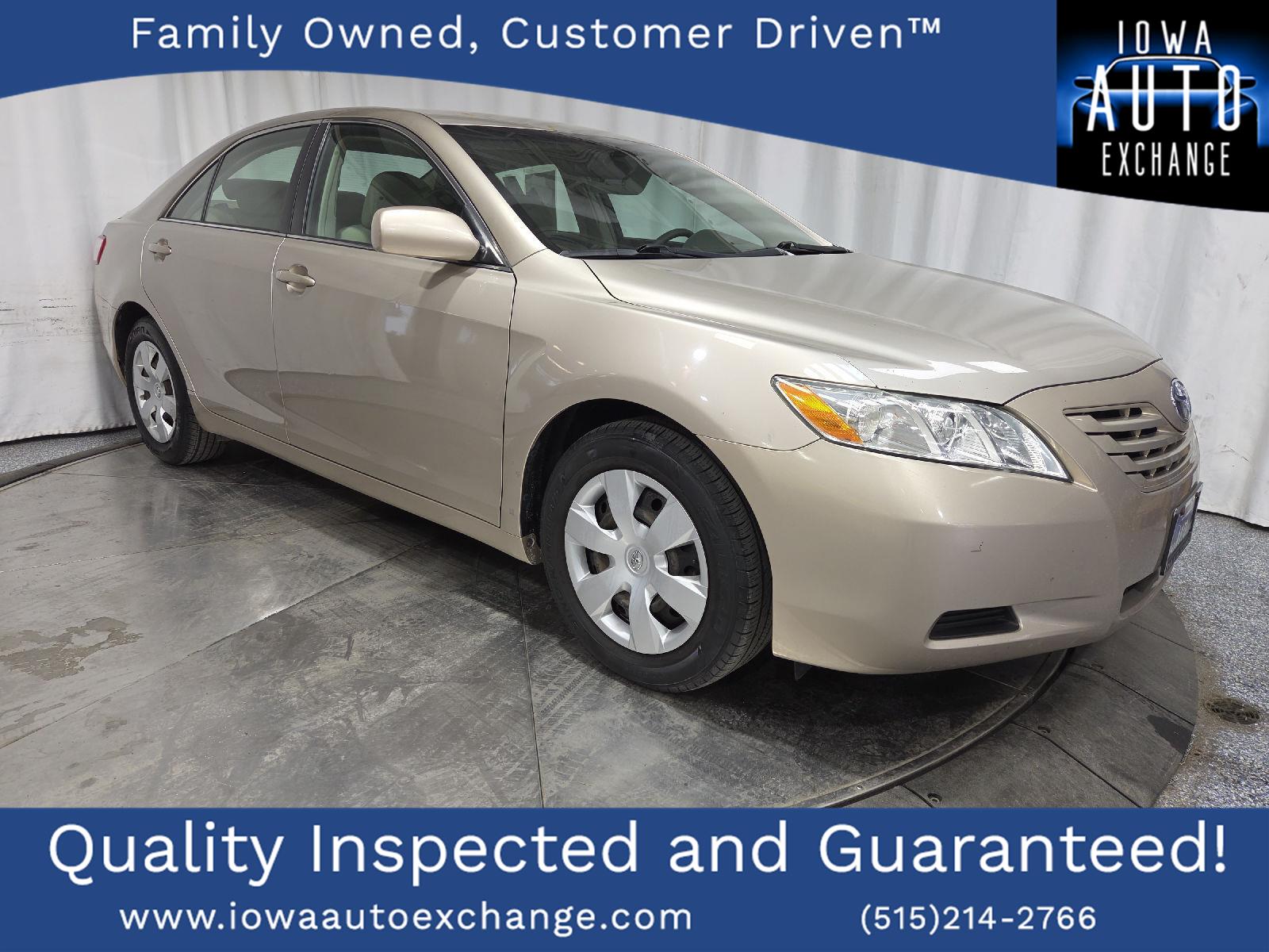 Brown (TAN) 2007 Toyota Camry CE Sedan Front-Wheel Drive