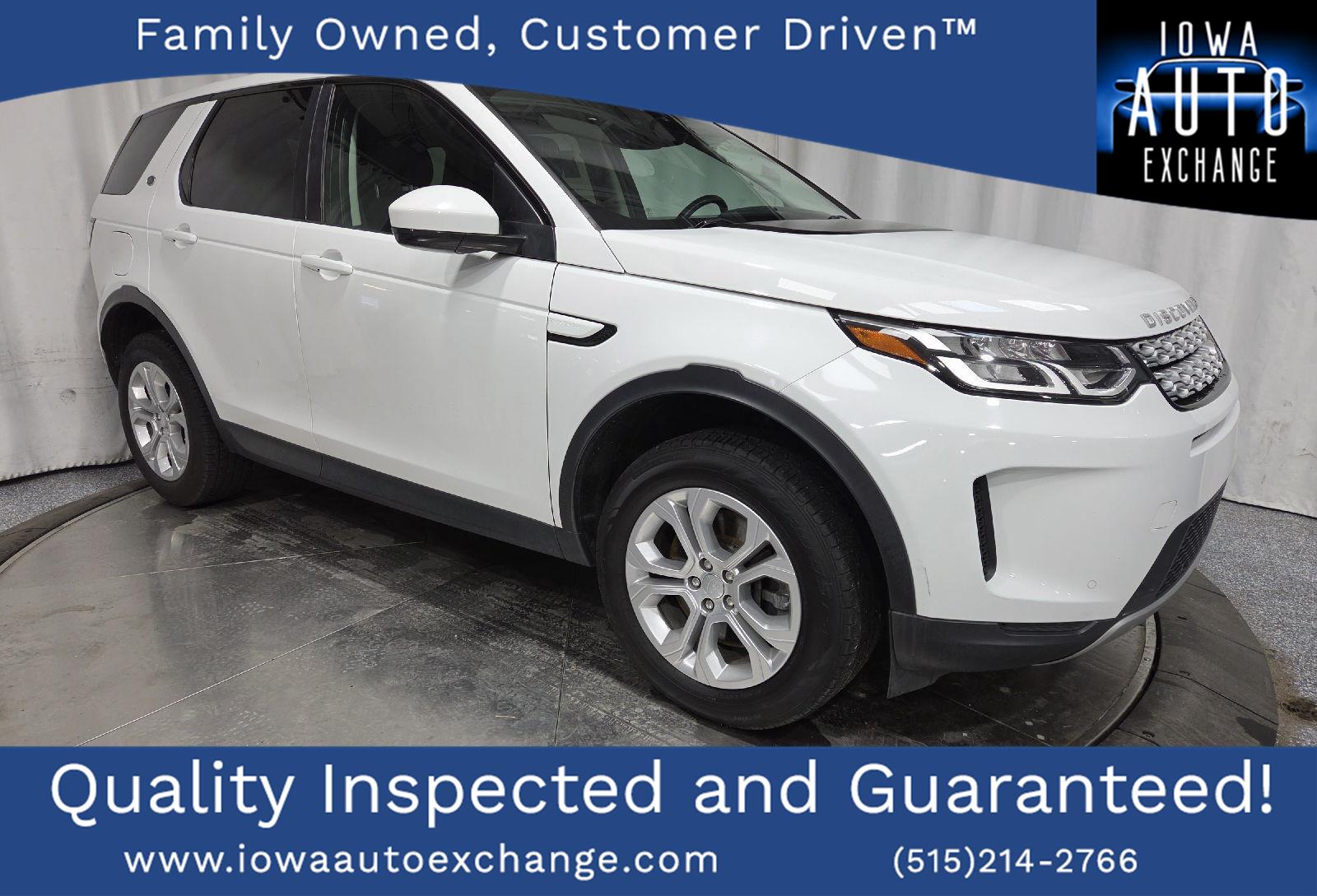 Narvik Black 2020 Land Rover Discovery Sport P250 AWD SUV / Crossover All-Wheel Drive Automatic