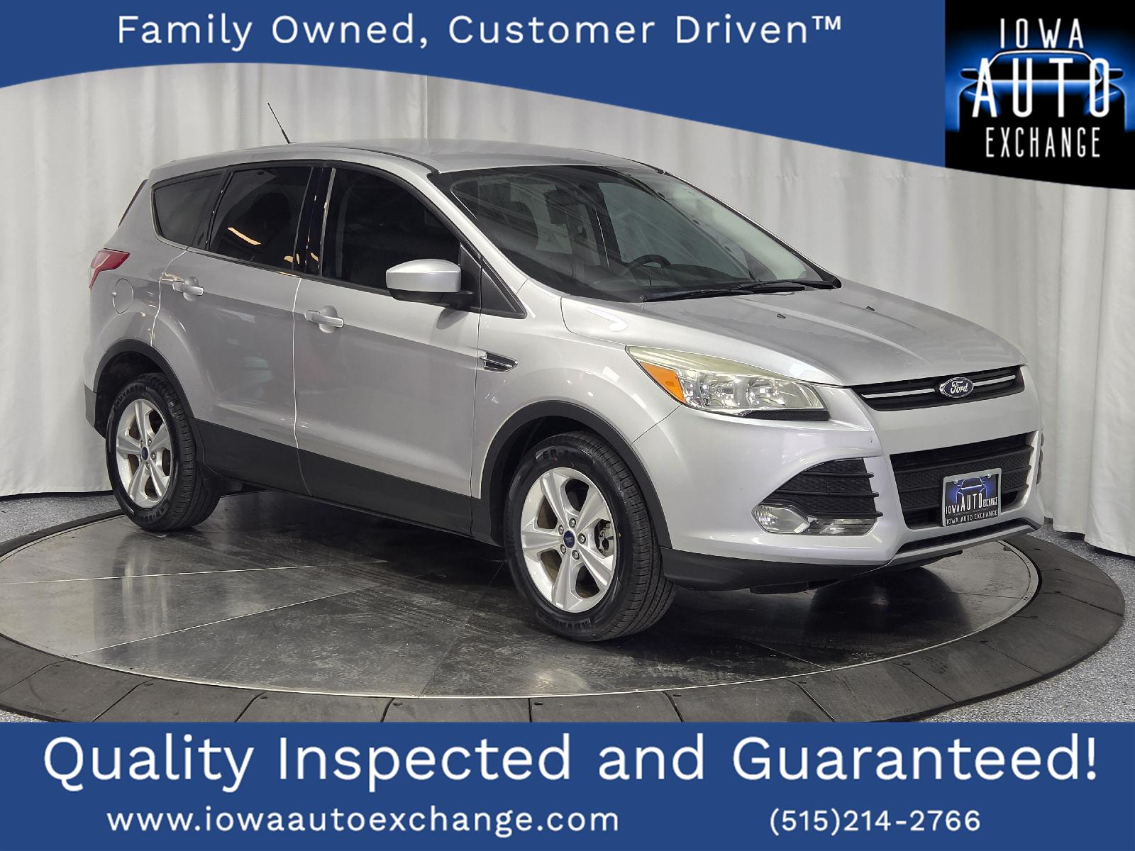 Ingot Silver 2015 Ford Escape SE FWD SUV / Crossover Front-Wheel Drive 6-Speed Automatic