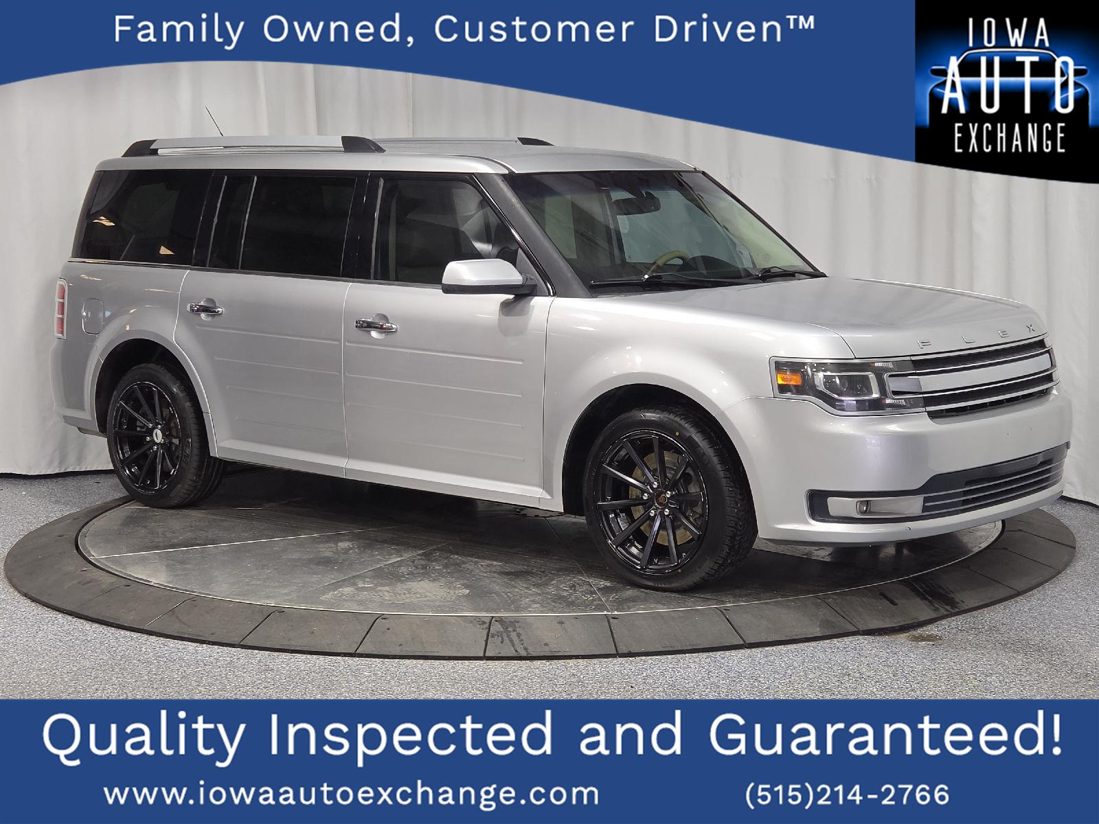 Ingot Silver Metallic 2014 Ford Flex SUV / Crossover Front-Wheel Drive 6-Speed Automatic