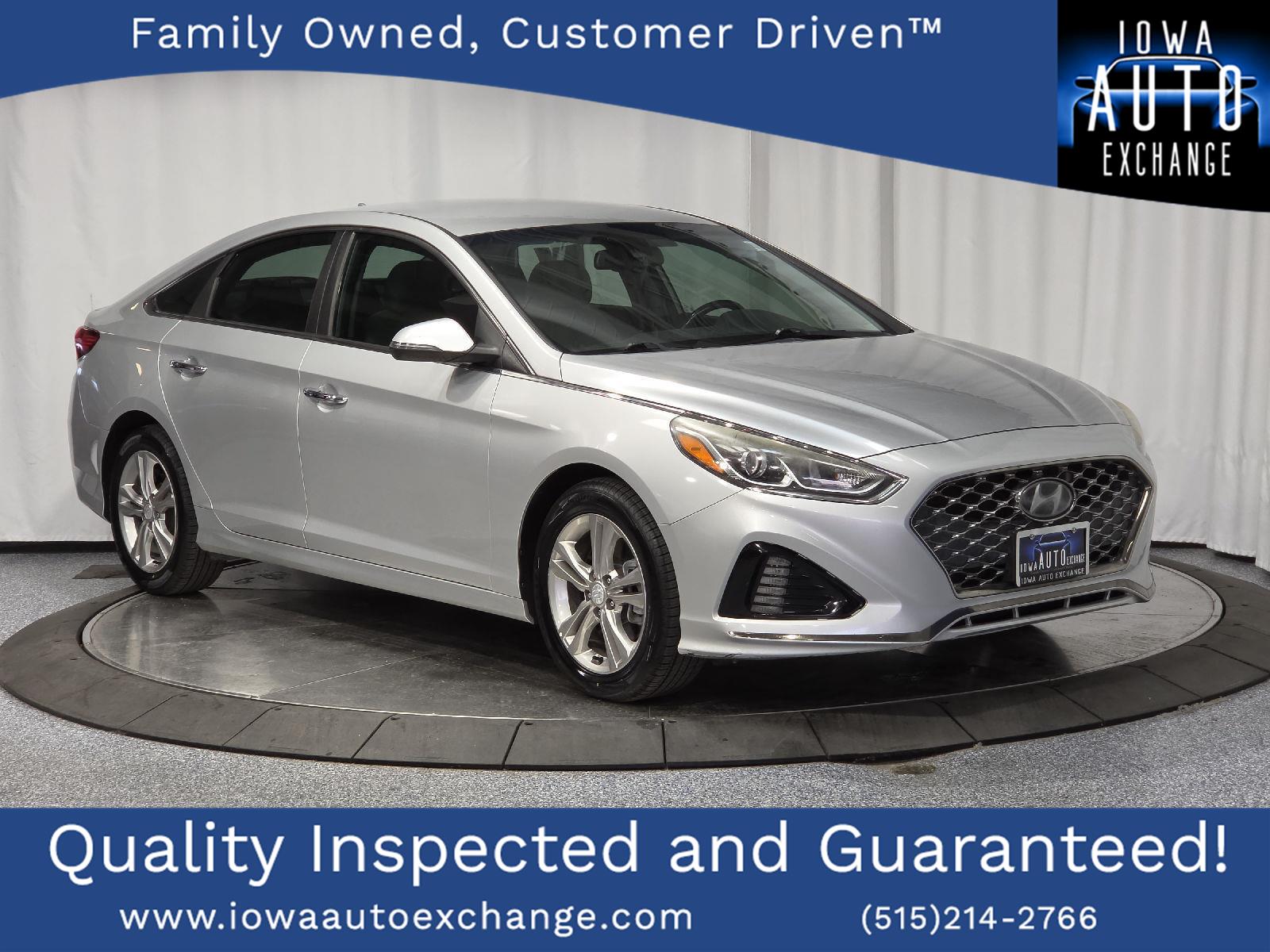 Symphony Silver 2019 Hyundai Sonata Sedan Front-Wheel Drive Automatic