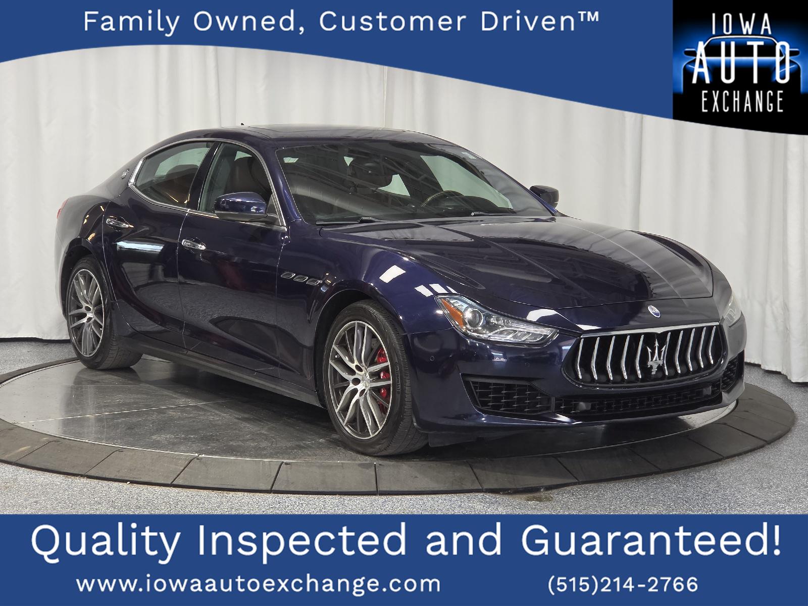  2018 Maserati Ghibli S Q4 3.0L AWD   