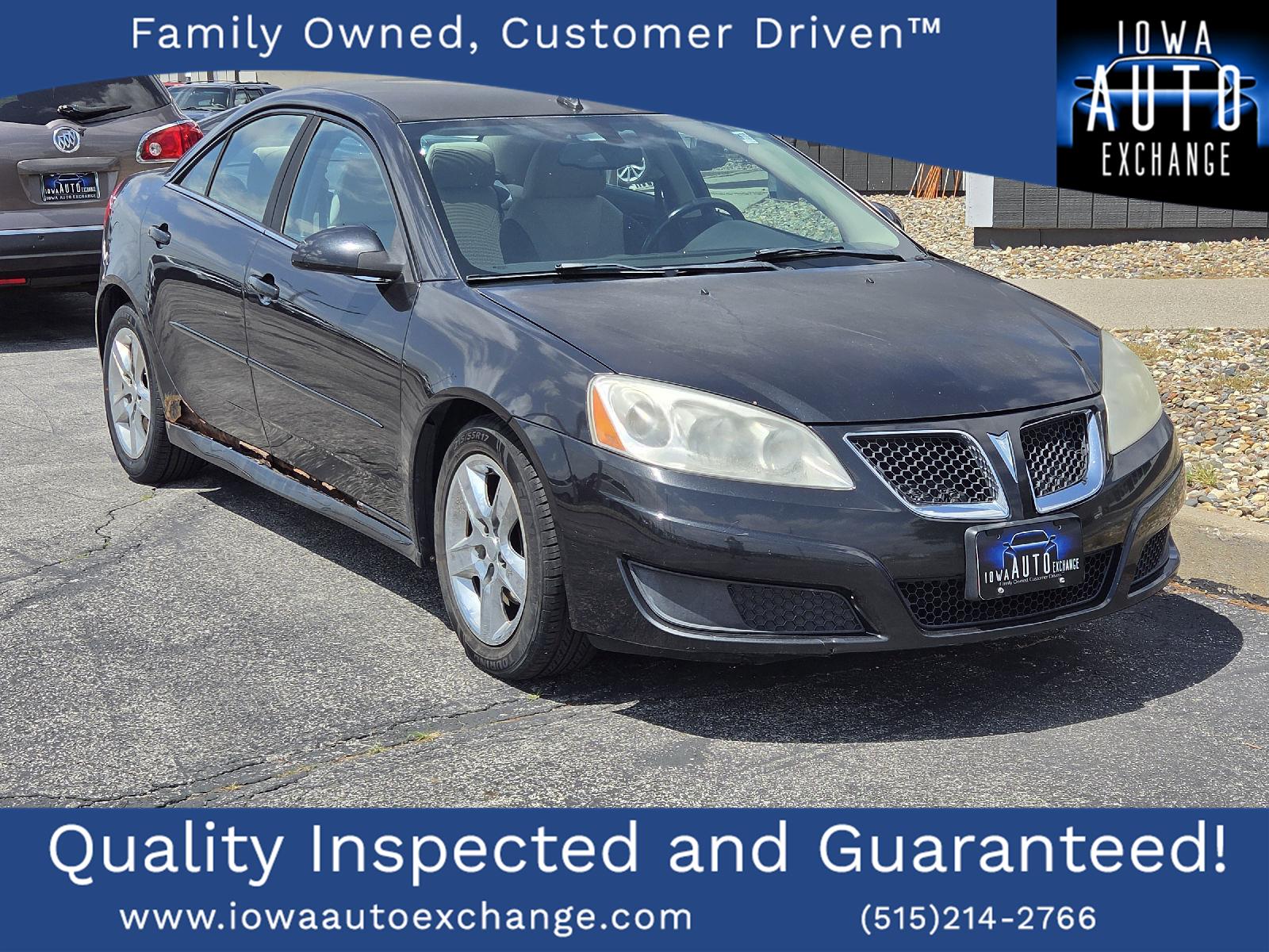  2010 Pontiac G6 Sedan   