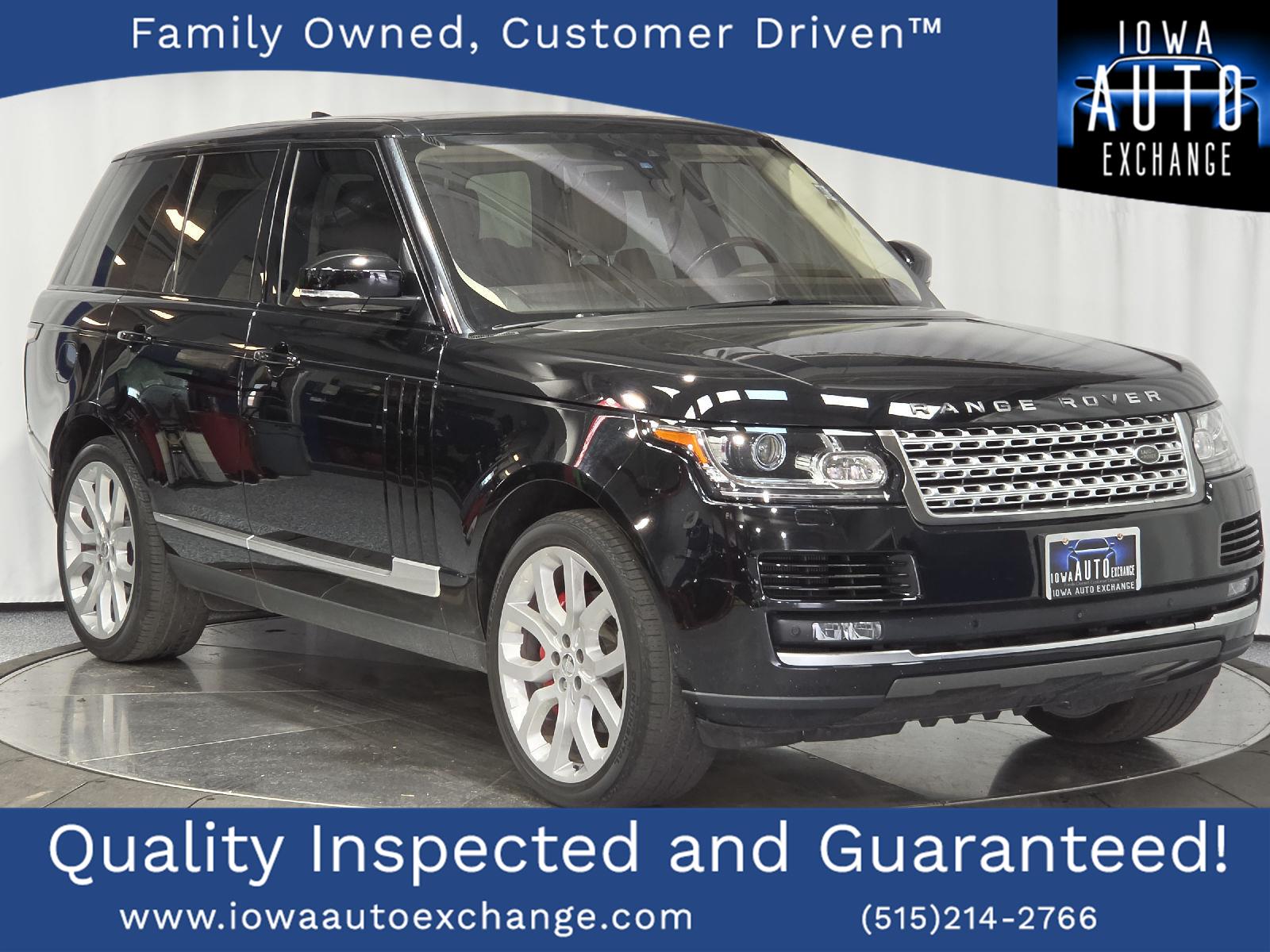 2017 Land Rover Range Rover V6 HSE 4WD