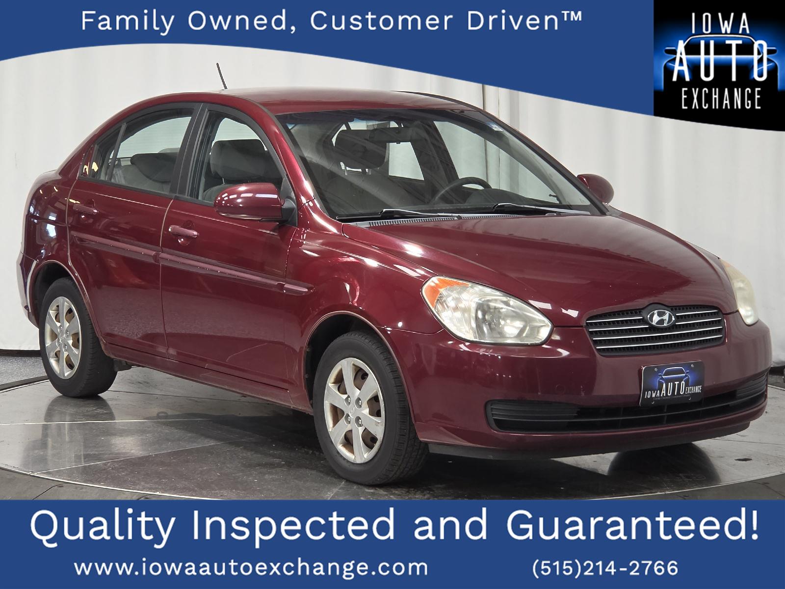 2008 Hyundai Accent GLS Sedan FWD