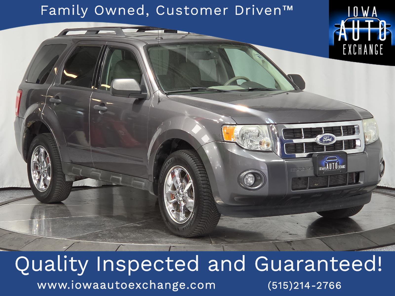 Sterling Gray Metallic 2011 Ford Escape SUV / Crossover All-Wheel Drive 6-Speed Automatic Overdrive