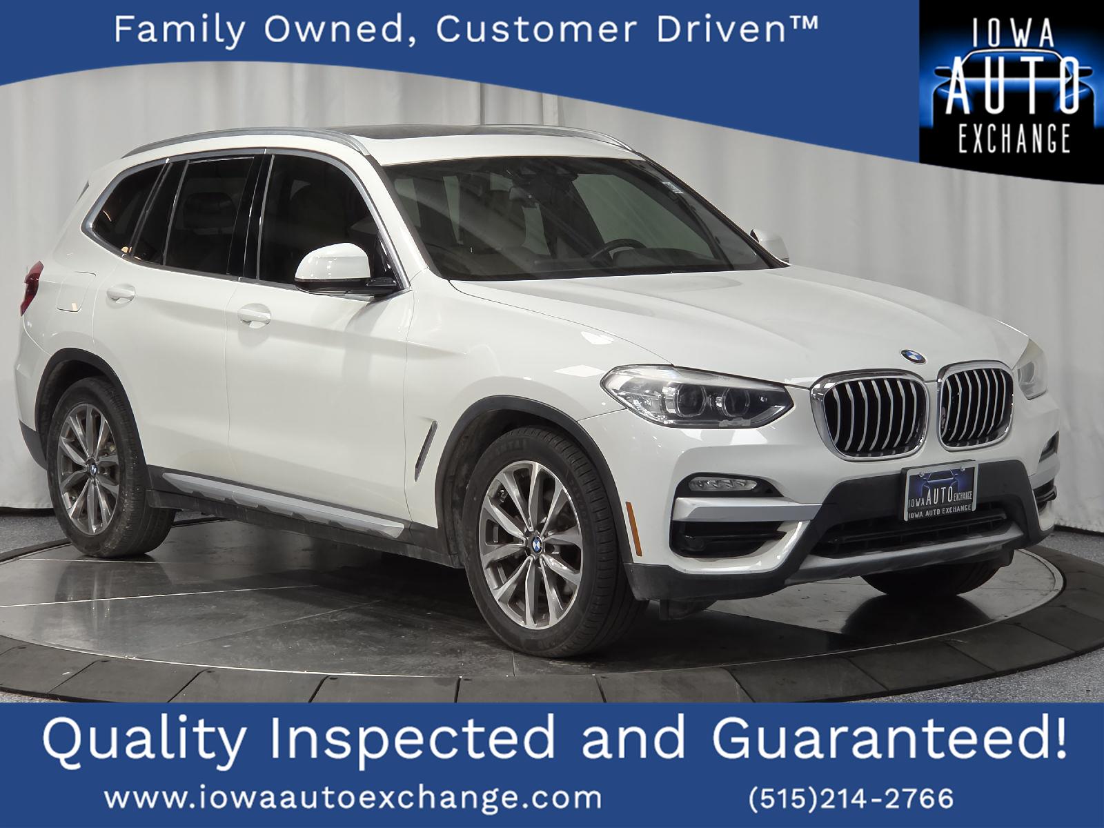 2019 BMW X3 sDrive30i RWD