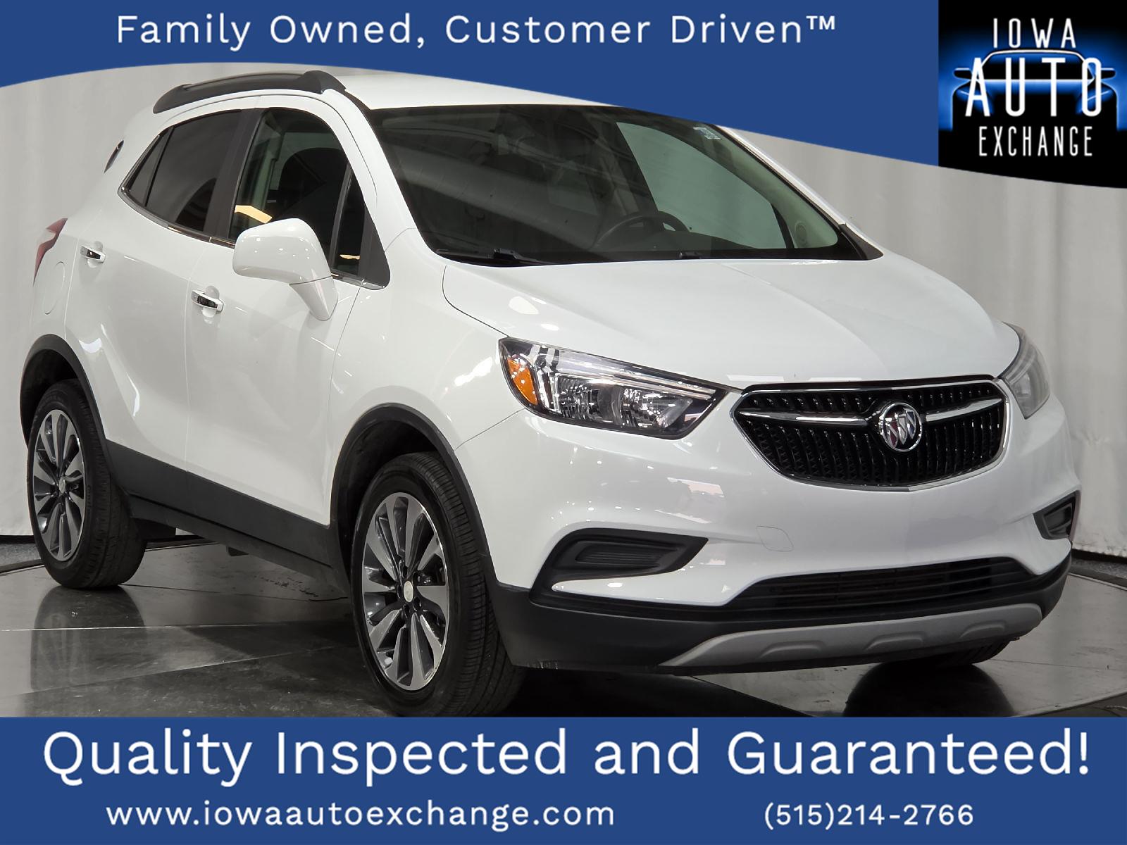 Summit White 2021 Buick Encore SUV / Crossover All-Wheel Drive 6-Speed Automatic Overdrive