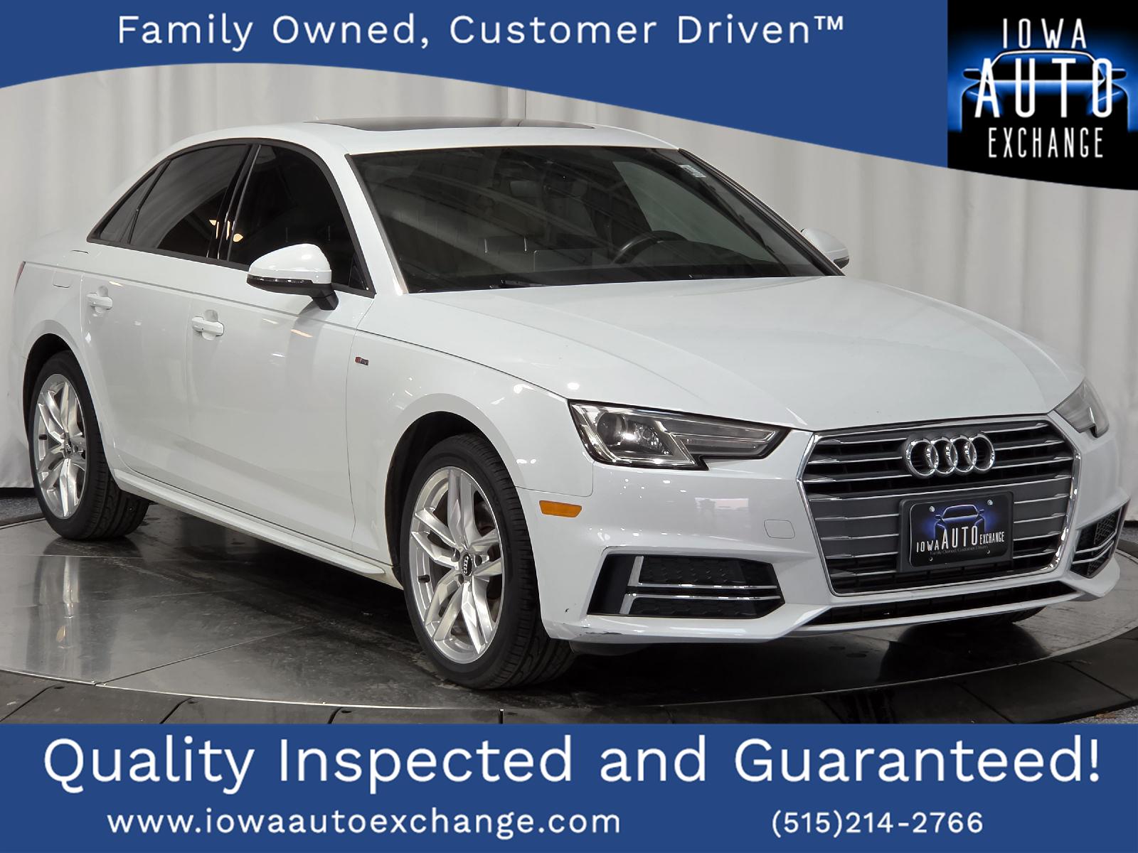  2017 Audi A4 2.0T ultra Premium FWD   