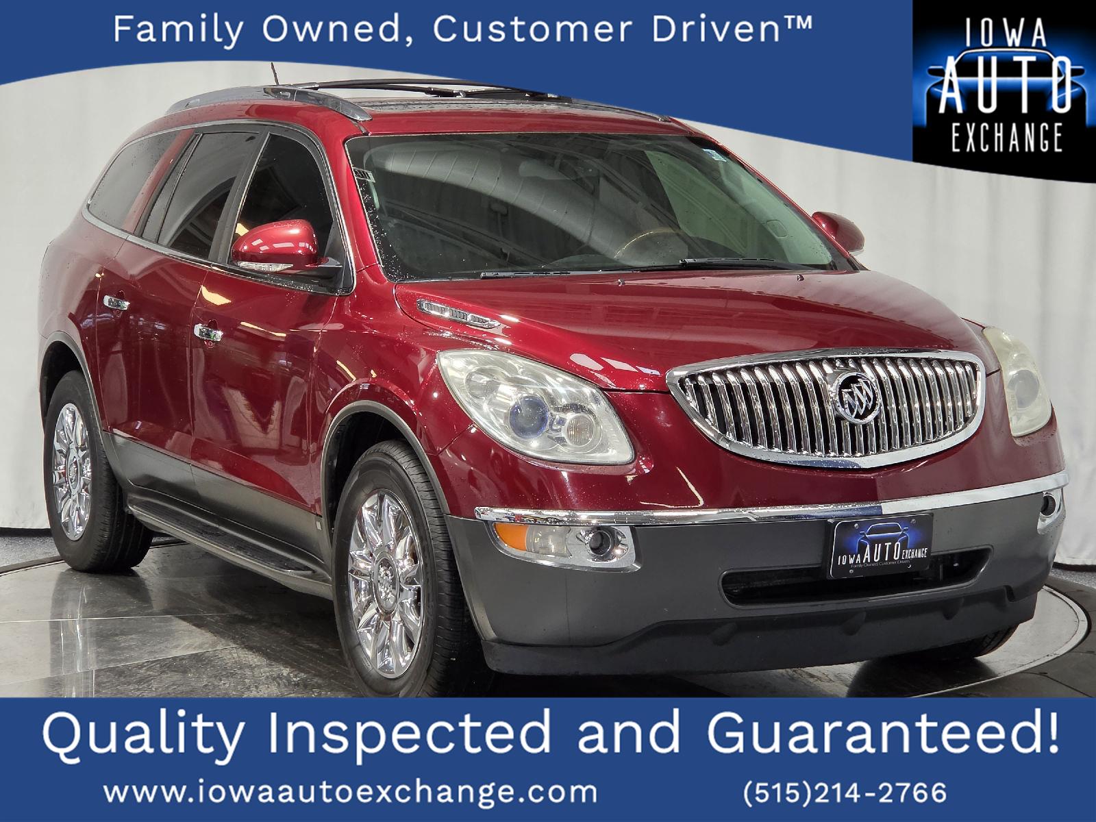 Red Jewel Tintcoat 2011 Buick Enclave SUV / Crossover Front-Wheel Drive 6-Speed Automatic