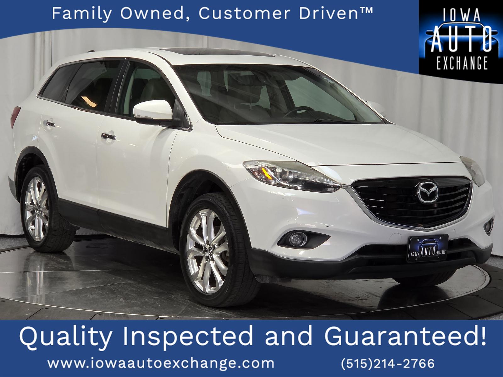 Crystal White Pearl Mica 2013 Mazda CX-9 SUV / Crossover Front-Wheel Drive Automatic