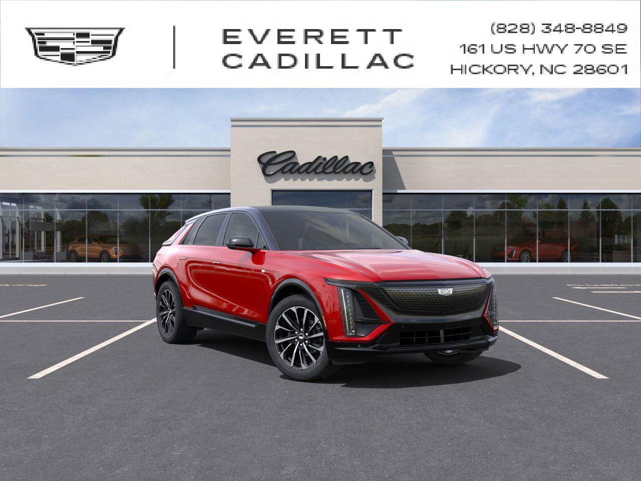 Radiant Red Tintcoat 2025 Cadillac LYRIQ Sport 1 RWD SUV / Crossover Rear-Wheel Drive Automatic