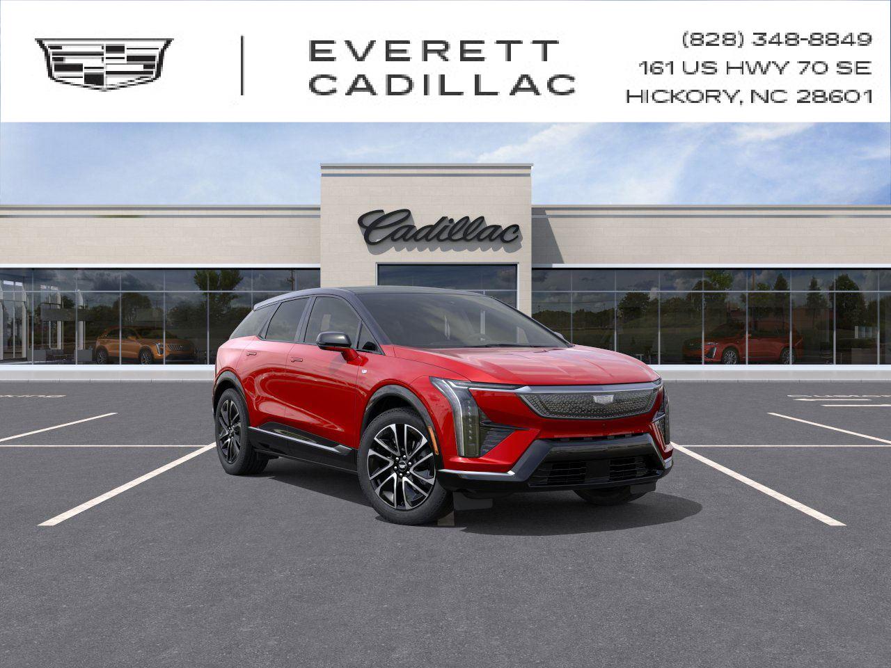 Radiant Red Tintcoat 2025 Cadillac OPTIQ Sport 1 AWD SUV / Crossover All-Wheel Drive Automatic