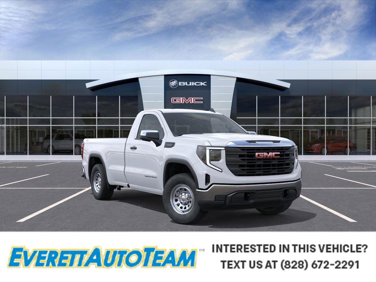Summit White 2025 GMC Sierra 1500 Pickup Truck Four-Wheel Drive Automatic