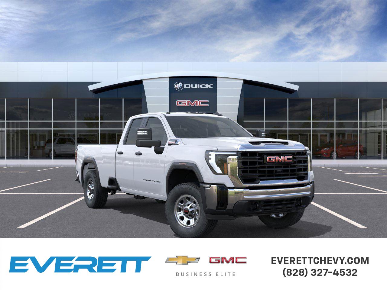 SUMMIT WHITE 2026 GMC Sierra 3500HD Pickup Truck Four-Wheel Drive Automatic