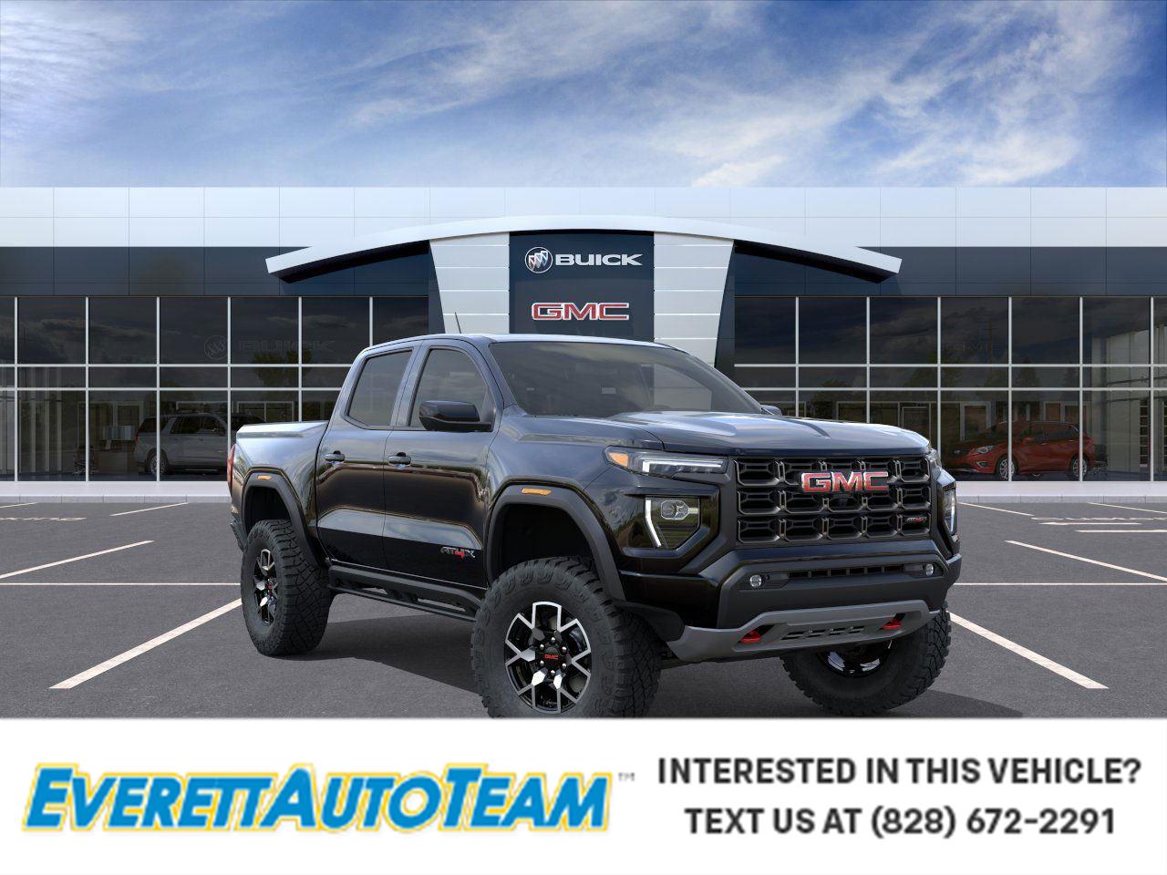 Onyx Black 2026 GMC Canyon Pickup Truck Four-Wheel Drive 8-Speed Automatic