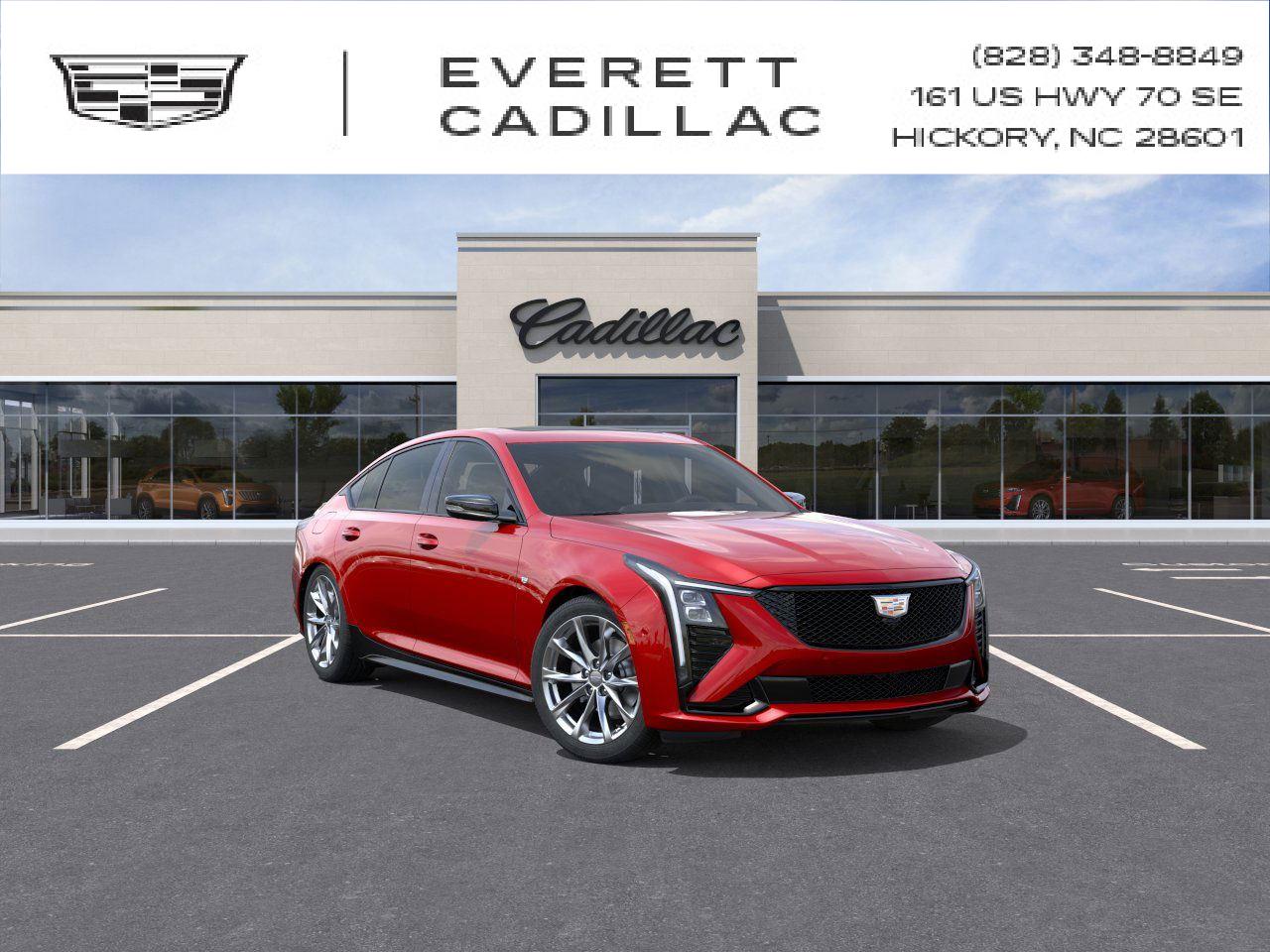 Radiant Red Tintcoat 2026 Cadillac CT5 Sport RWD Sedan Rear-Wheel Drive Automatic