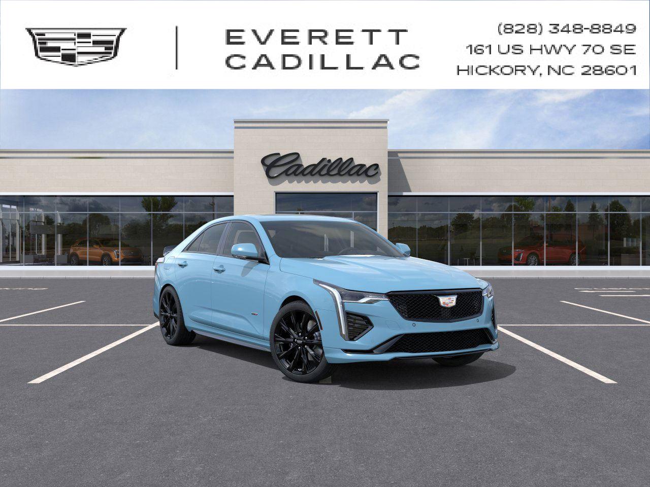 Drift Metallic 2026 Cadillac CT4 V-Series AWD Sedan All-Wheel Drive Automatic