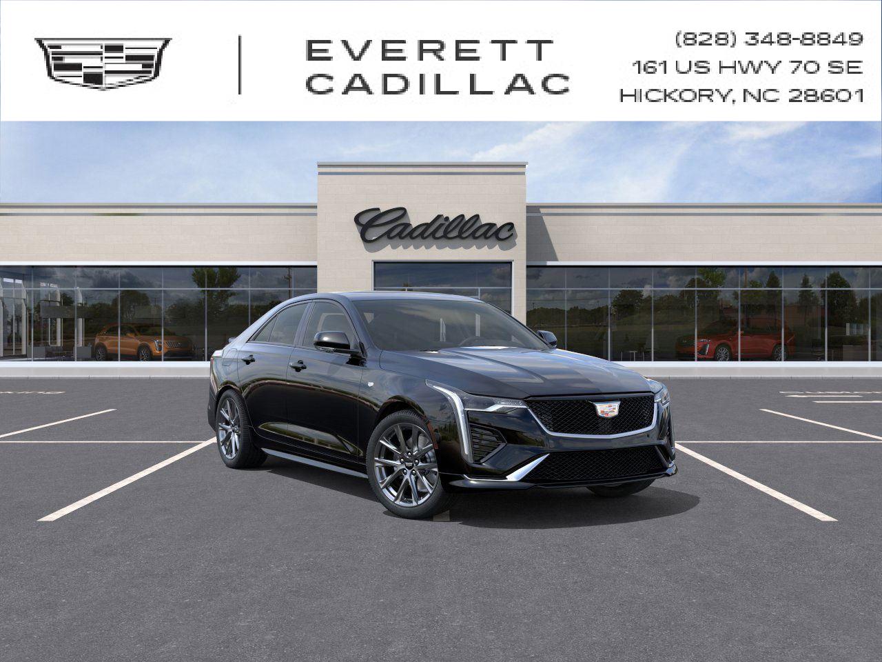 Black Raven 2026 Cadillac CT4 Sport RWD Sedan Rear-Wheel Drive 8-Speed Automatic