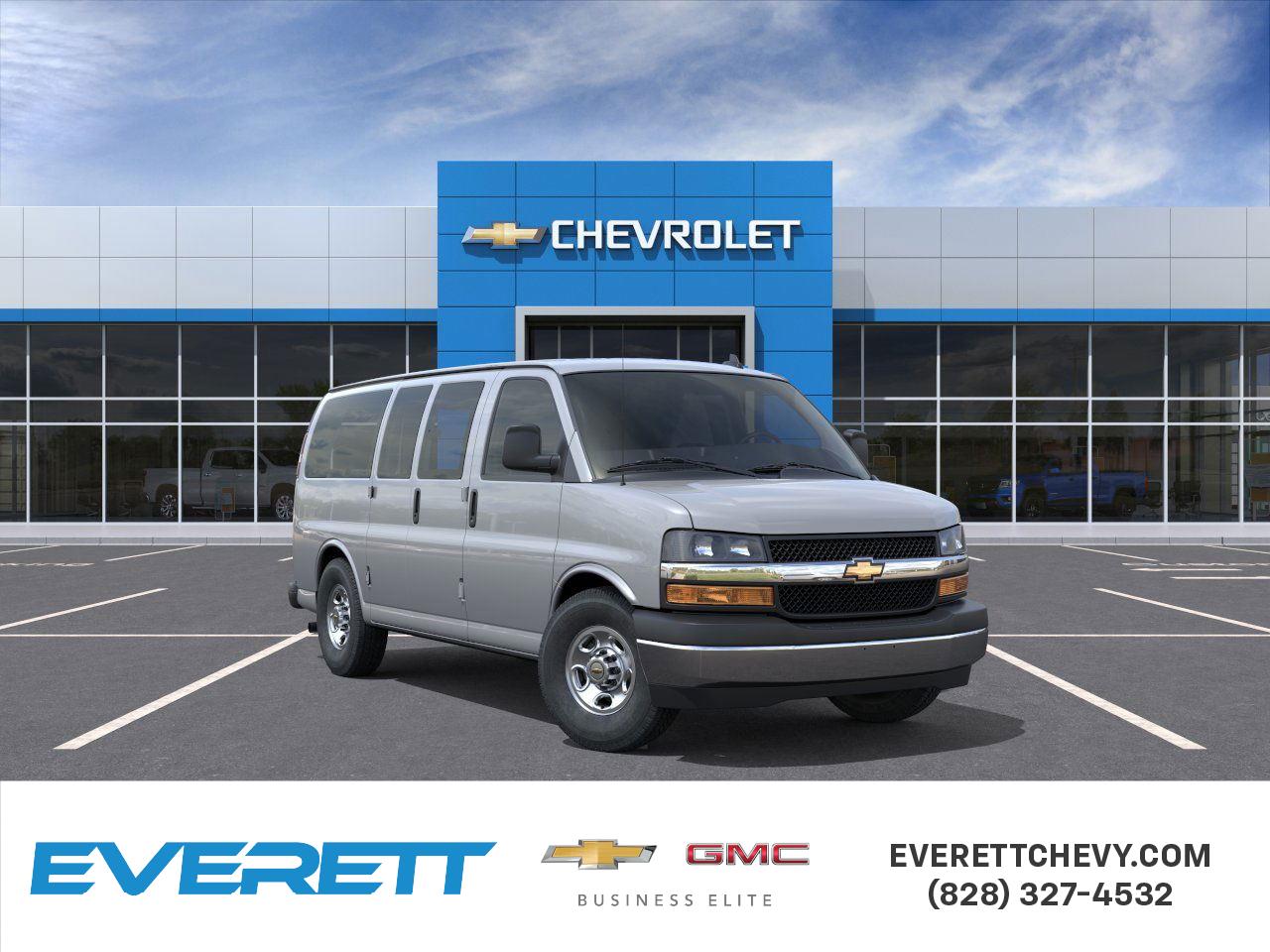 Silver Ice Metallic 2025 Chevrolet Express Cargo 2500 RWD Van Rear-Wheel Drive 8-Speed Automatic